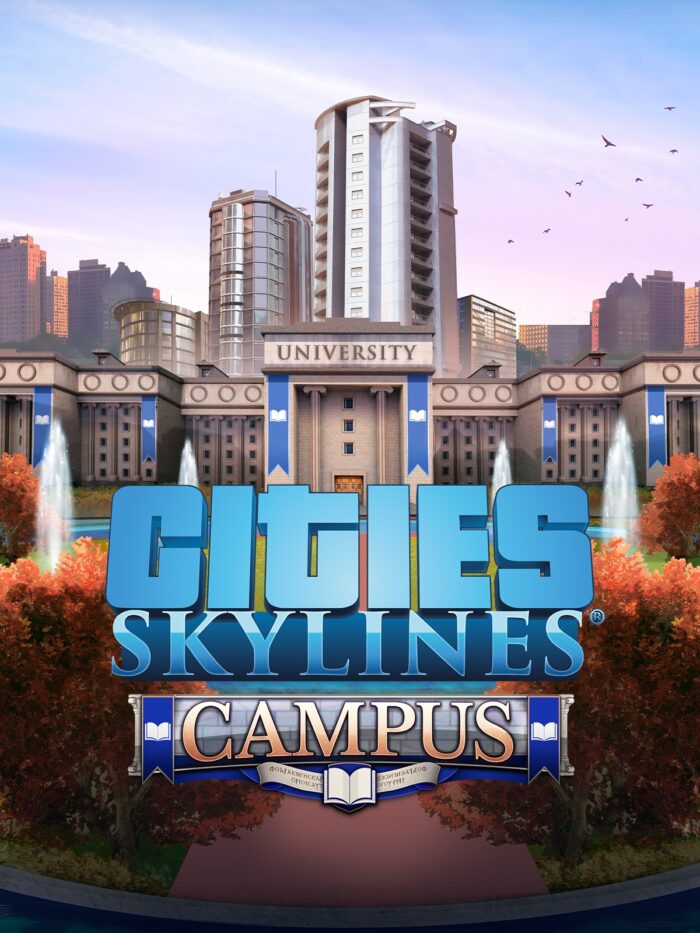CITIES SKYLINES CAMPUS PC COVER - ChiaviDiGioco