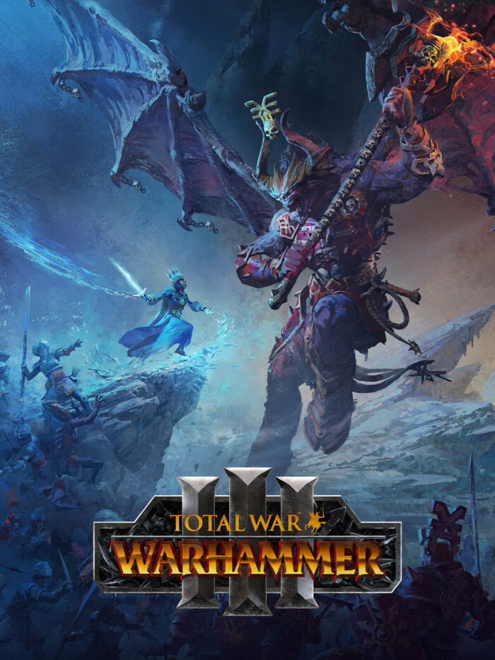 Total War Warhammer 3 cover art - ChiaviDiGioco