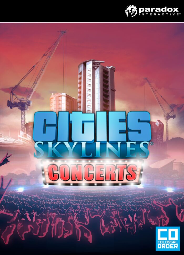 cities skylines concerts cover original - ChiaviDiGioco