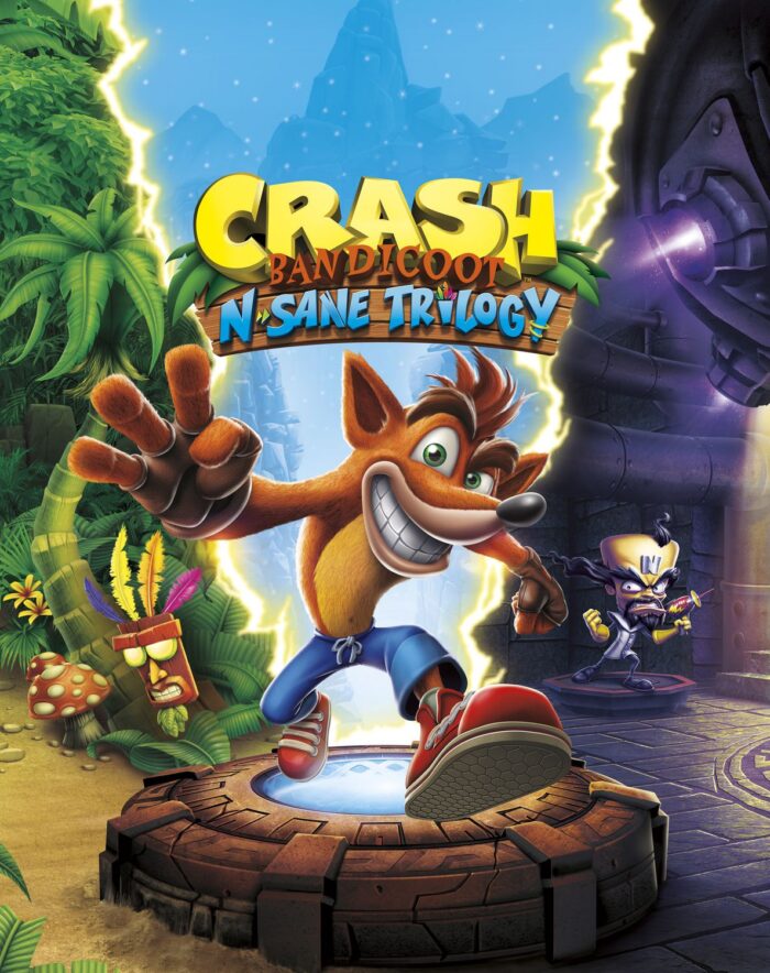 crash bandicoot n sane trilogy cover original - ChiaviDiGioco