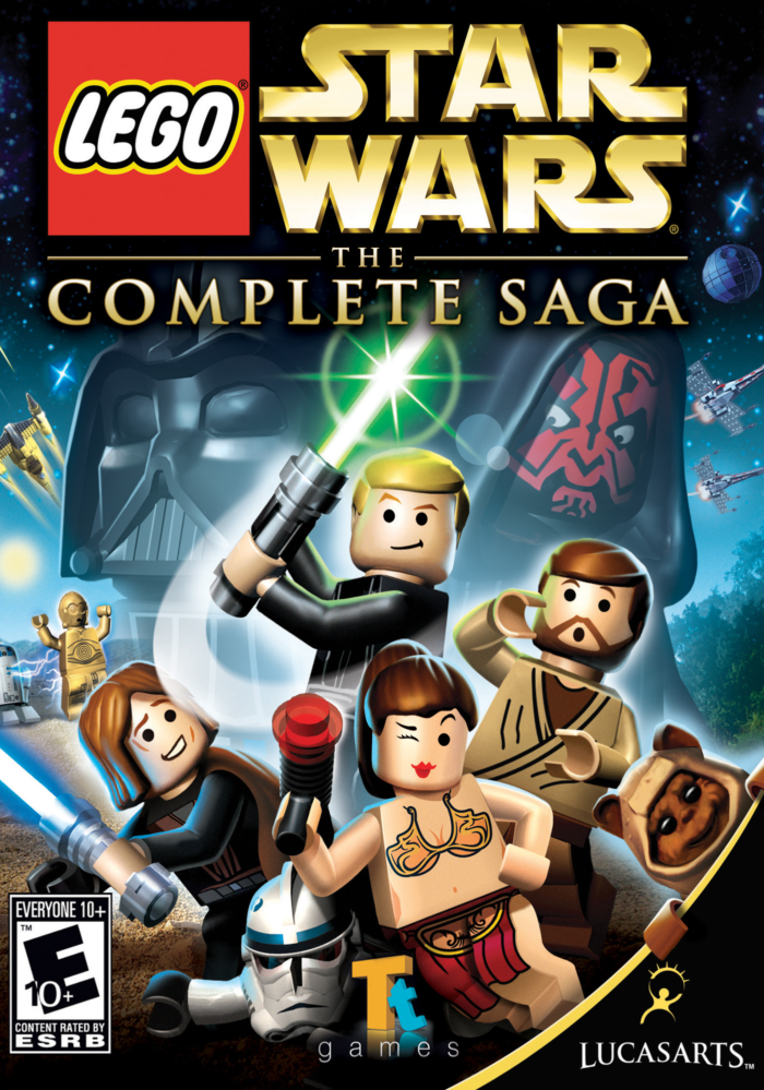 lego star wars the complete saga cover original - ChiaviDiGioco