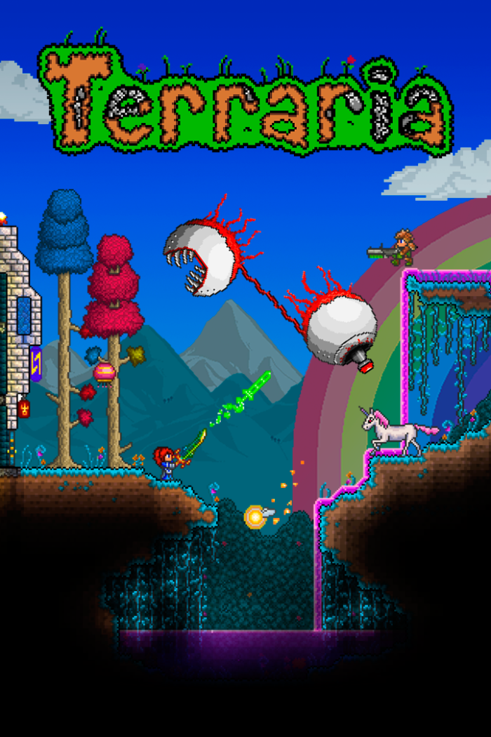 terraria cover original - ChiaviDiGioco