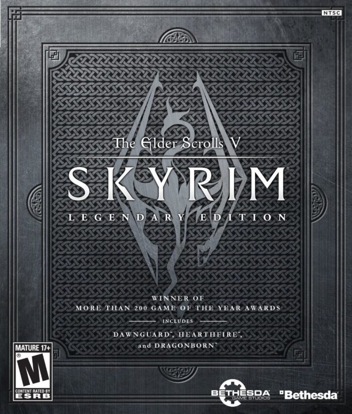 the elder scrolls v skyrim legendary edition cover original - ChiaviDiGioco