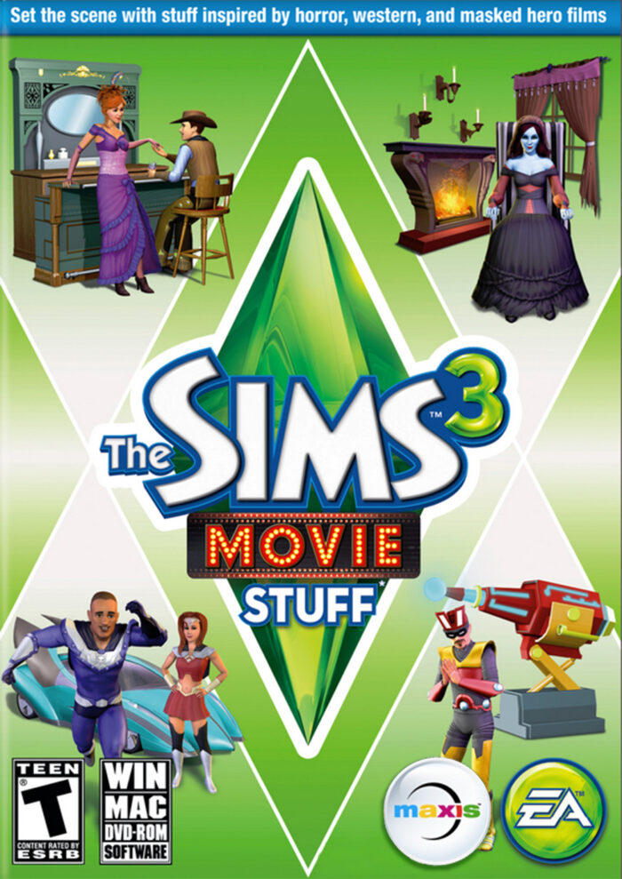 the sims 3 movie stuff cover original - ChiaviDiGioco