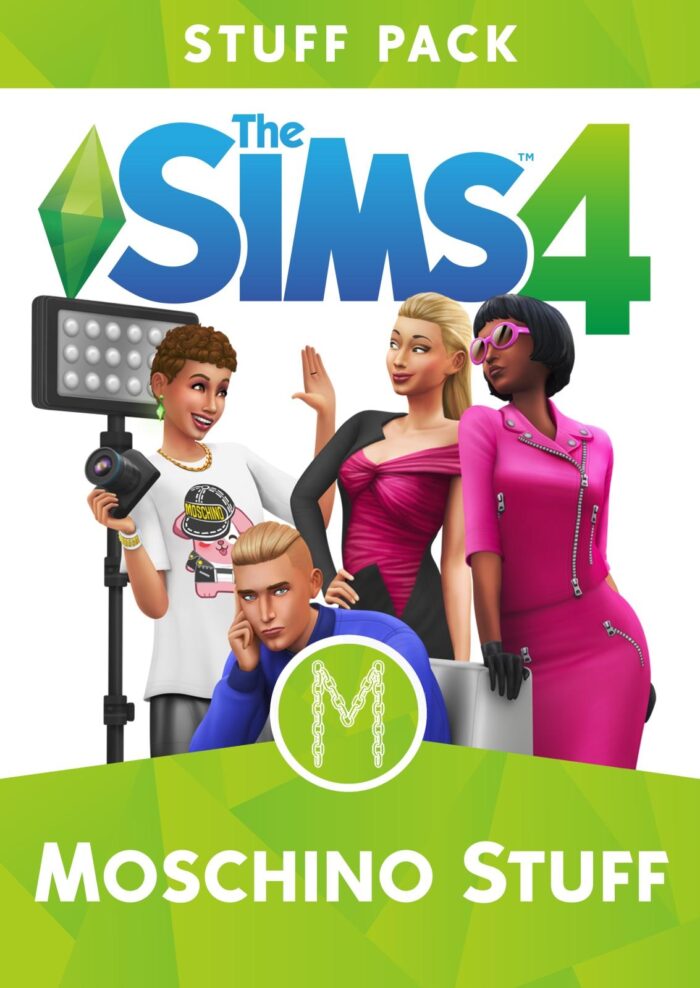the sims 4 moschino stuff pack cover - ChiaviDiGioco