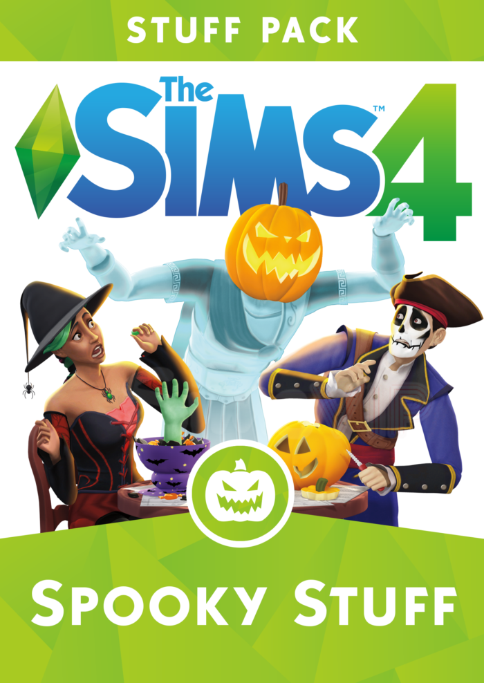the sims 4 spooky stuff cover original - ChiaviDiGioco