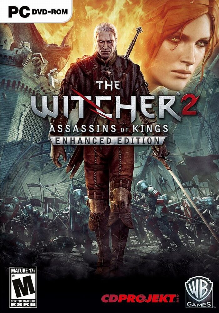 the witcher 2 assassins of kings enhanced edition cover original - ChiaviDiGioco