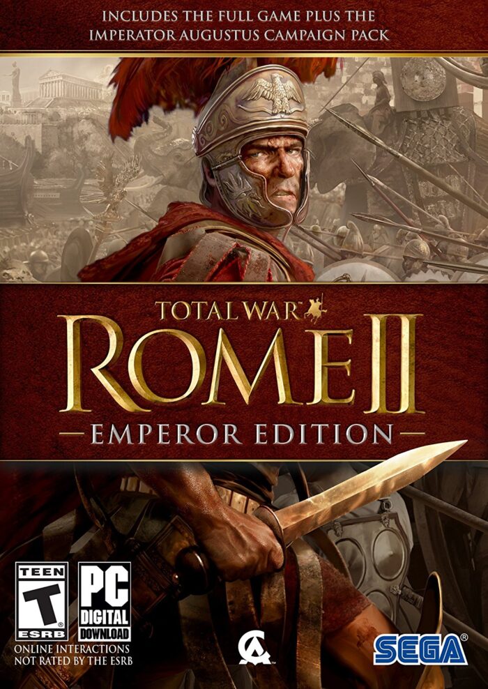 total war rome ii emperor edition cover original - ChiaviDiGioco