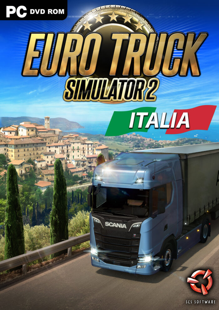 euro truck simulator 2 italia cover original - ChiaviDiGioco