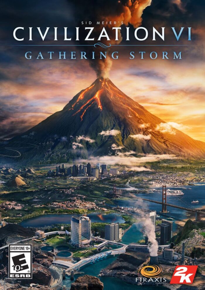 sid meiers civilization vi gathering storm cover original - ChiaviDiGioco