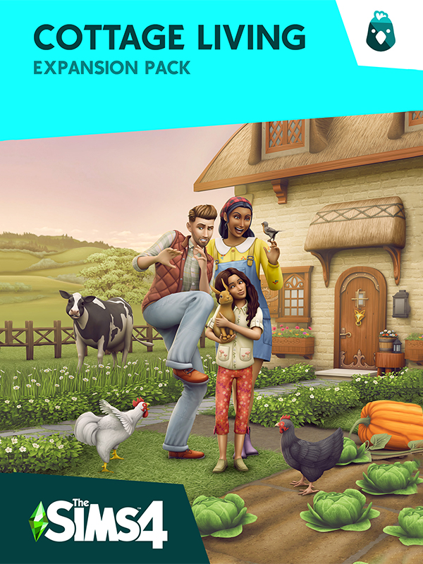 the sims 4 cottage living cover original - ChiaviDiGioco