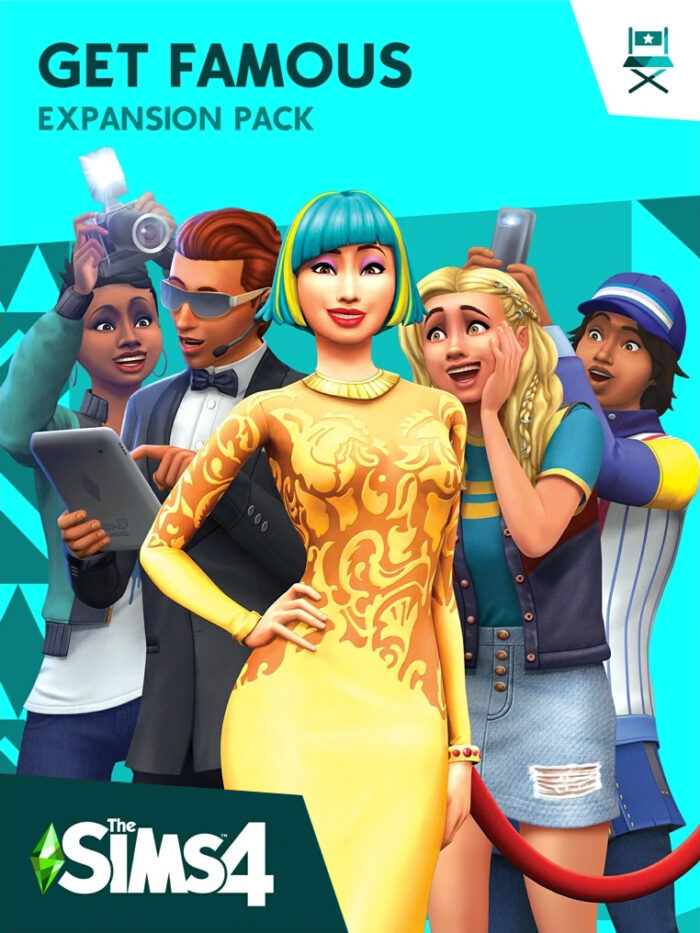 the sims 4 get famous cover original - ChiaviDiGioco